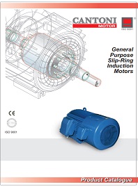 Каталог Электродвигатели Slip-Ring Cantoni